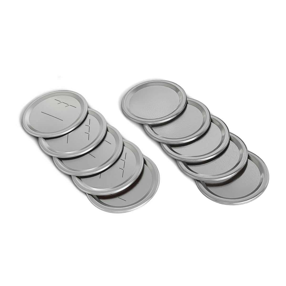 Mason Jar Vacuum Lids (12-Pack)