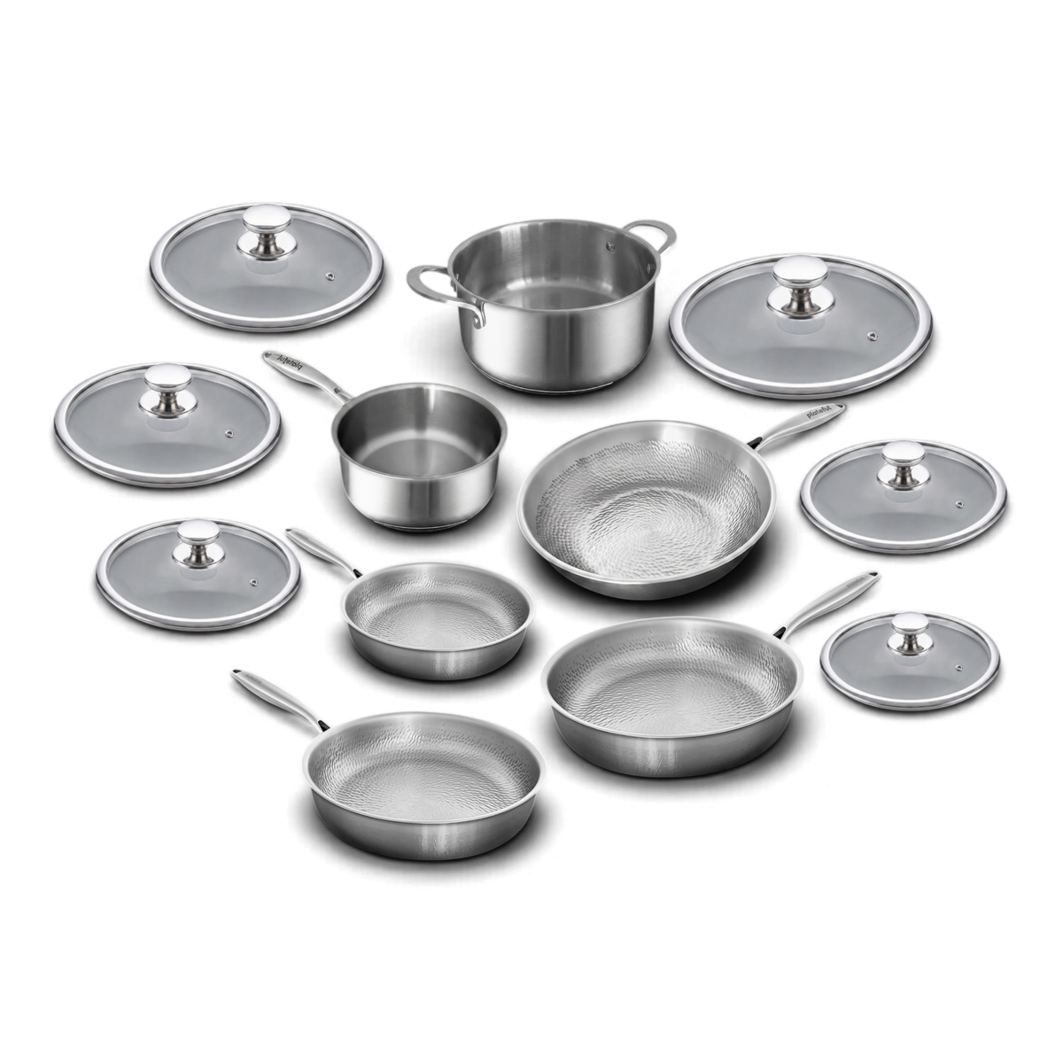 12-Piece Pure Titanium Cookware Set
