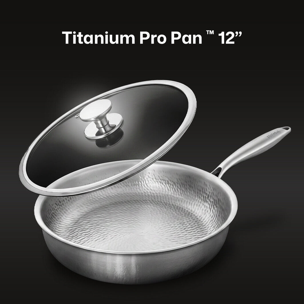 12-Piece Pure Titanium Cookware Set