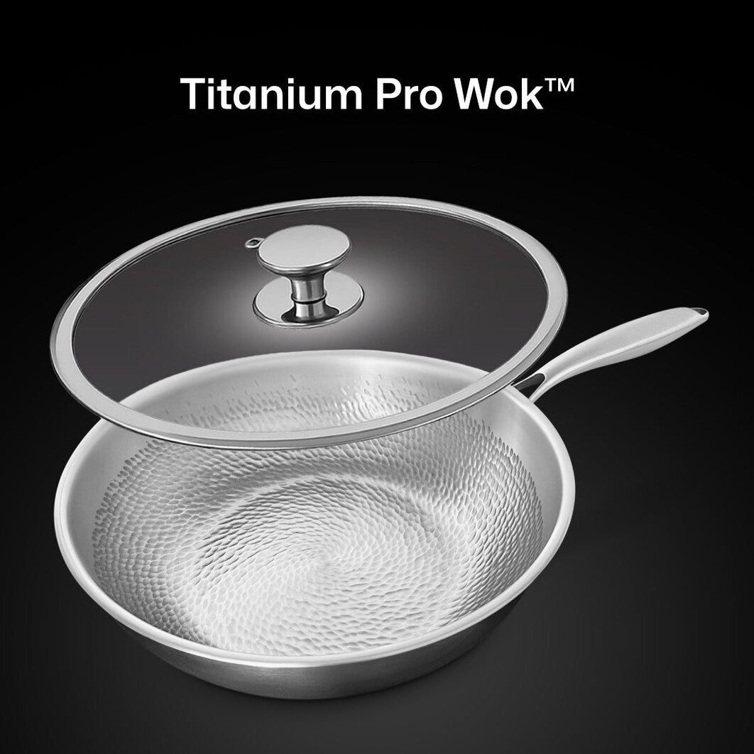 12-Piece Pure Titanium Cookware Set