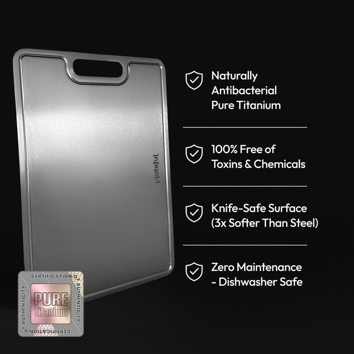 Pure Titanium Cutting Board