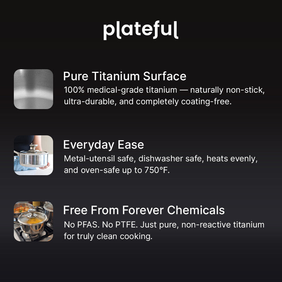 Pure Titanium Saucepan