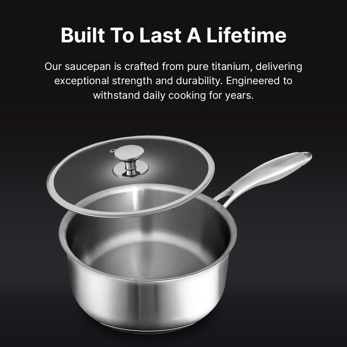 Pure Titanium Saucepan