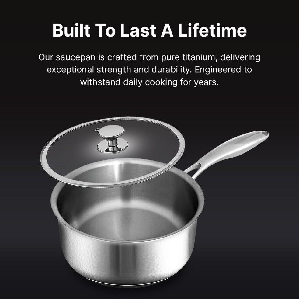 Pure Titanium Saucepan