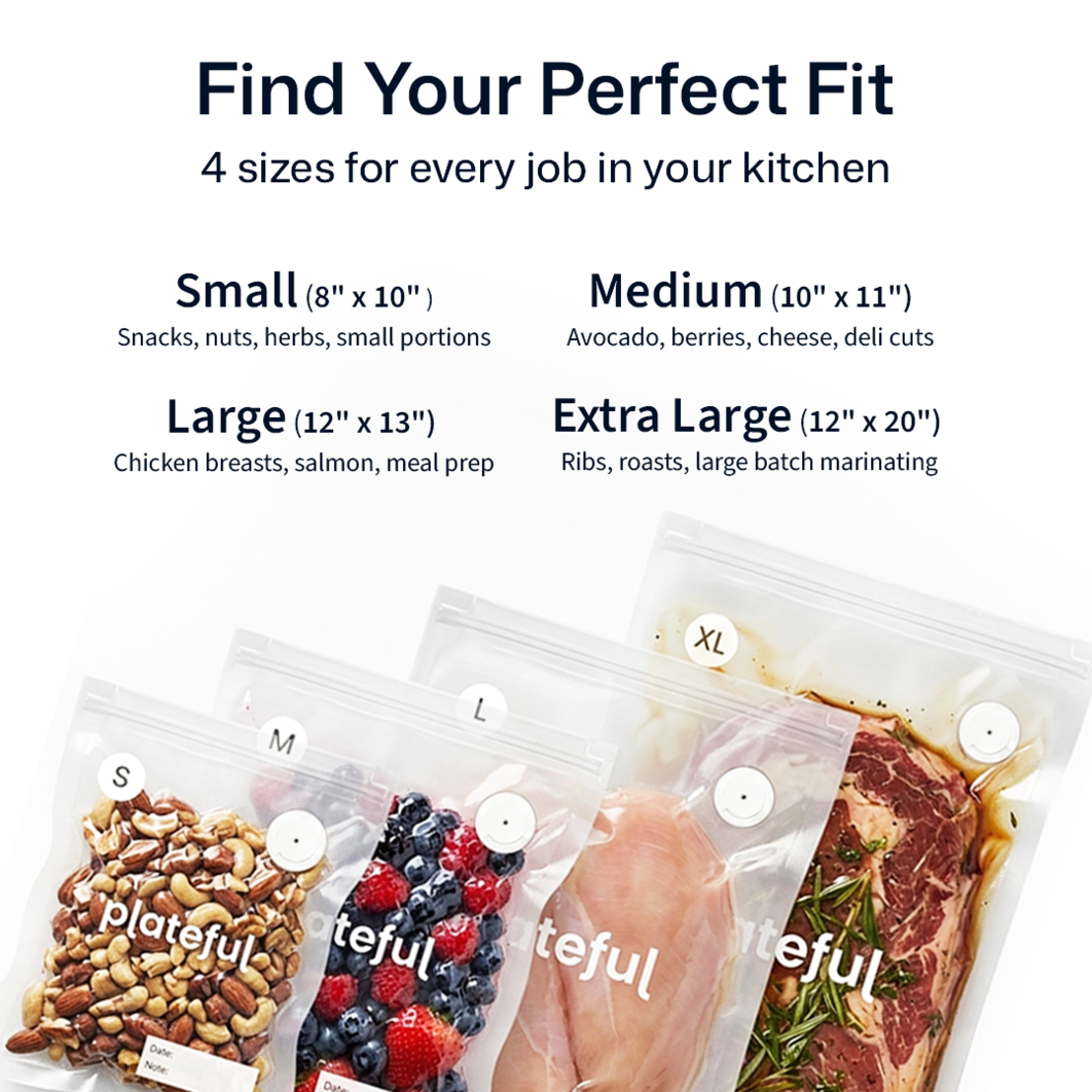 Reusable Vacuum Seal Bags