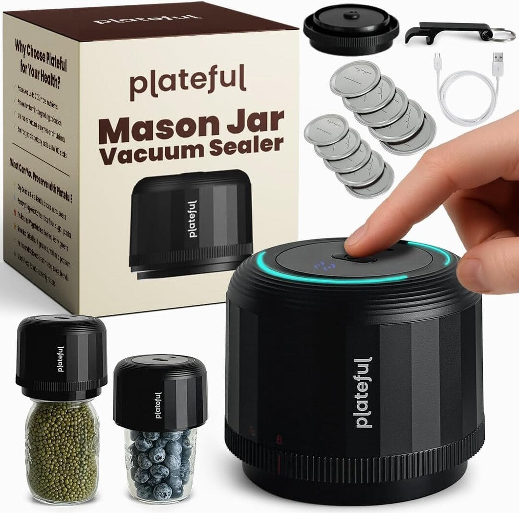 Electric Mason Jar Vacuum Sealer