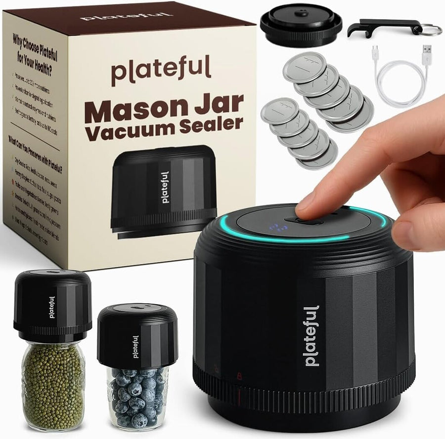 Electric Mason Jar Vacuum Sealer