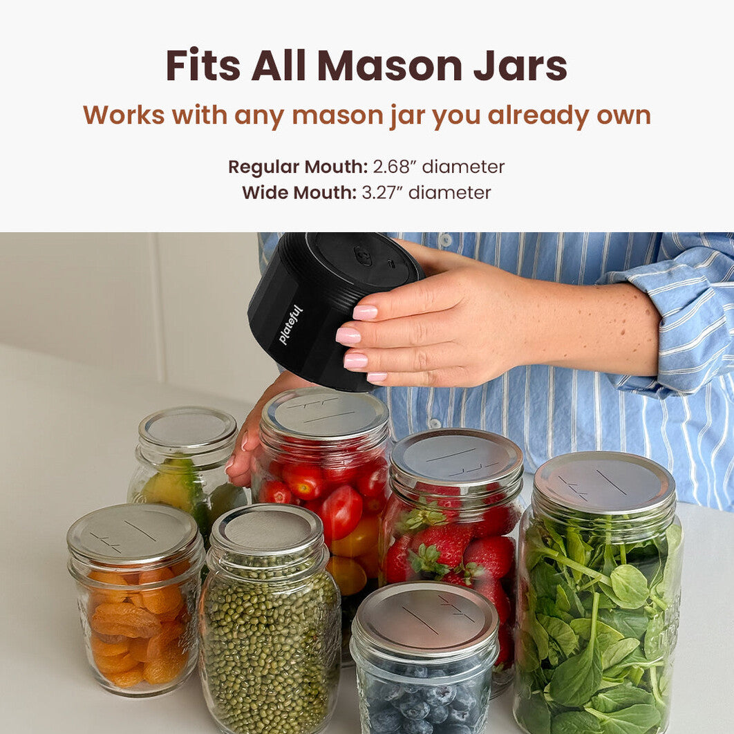 Electric Mason Jar Vacuum Sealer